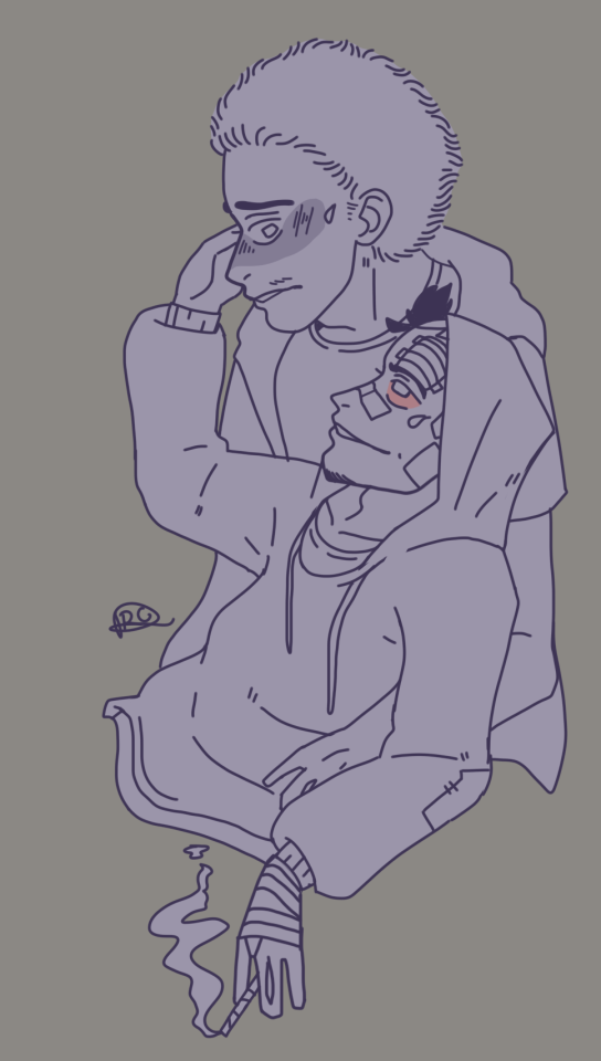 Albeit A Day Late, But Its Here! My Doodle For Ch. 5 Of @broken-balance-babys Broken Boy, Perfect View