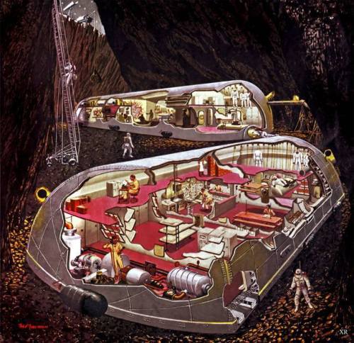 Fred Freeman, lunar base 1952