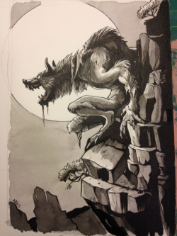 lepetitdragon:  Starting to get some pieces together for the VF art show in March