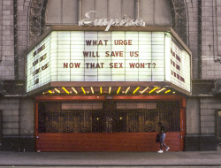 nevver:  Movie Matinée, Jenny Holzer