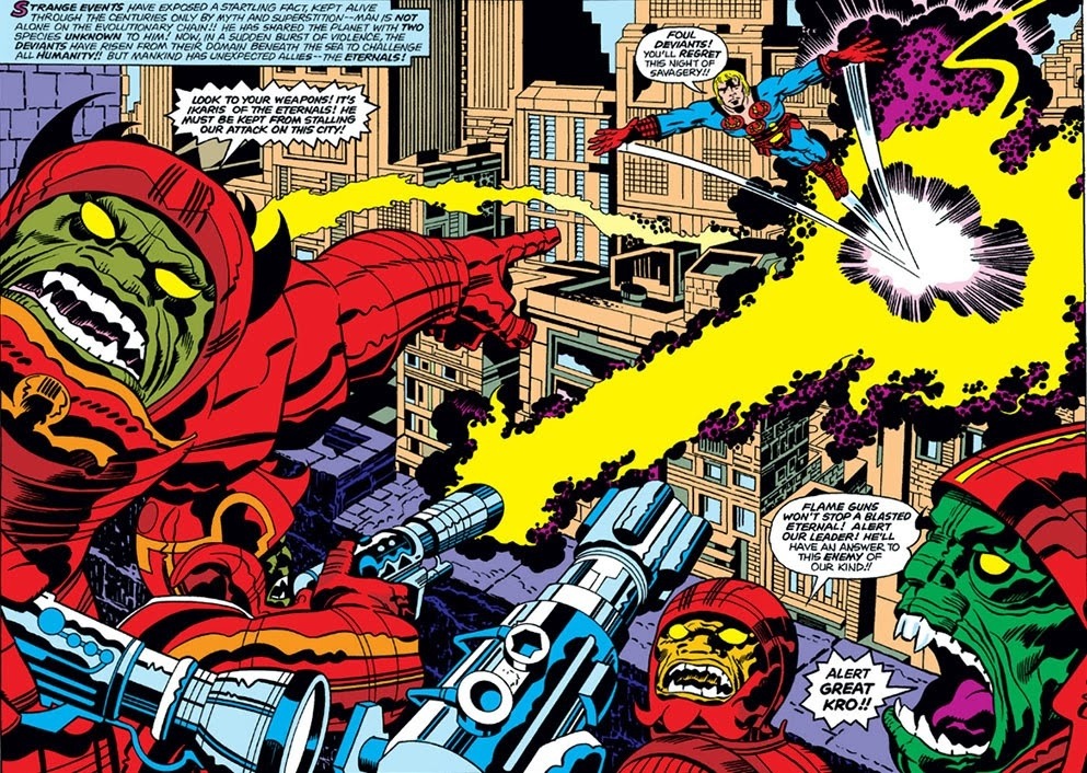 brianmichaelbendis:
“ The Deviants take Manhattan!
Eternals #4, October 1976
Jack Kirby
”