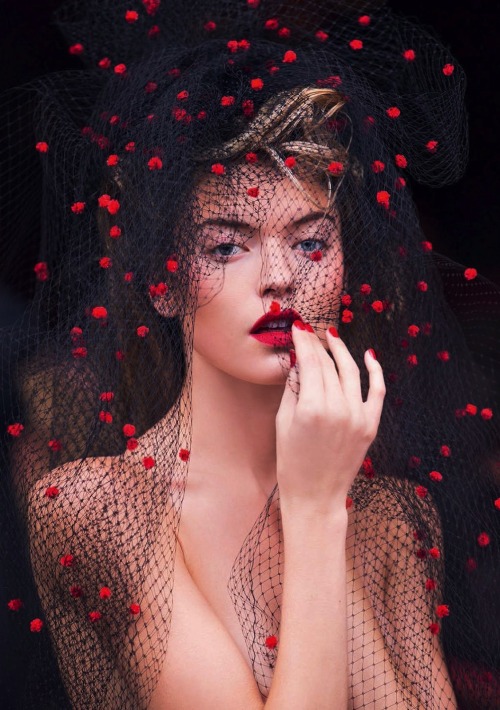 leahcultice: Martha Hunt by David Bellemere for Marie Claire Italia December 2014