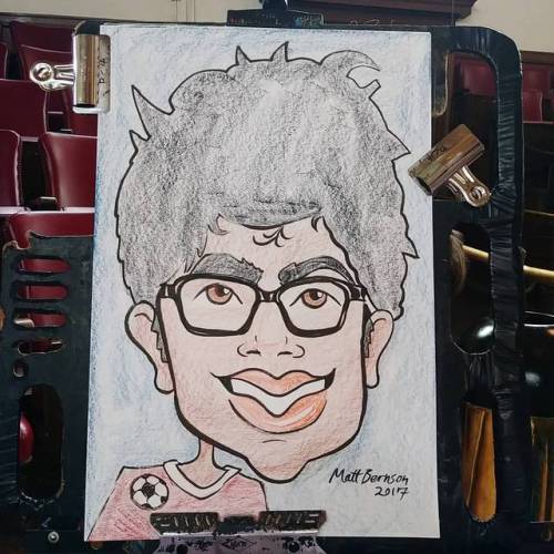 Drawing caricatures at Memorial Hall in Melrose!  #art #drawing #caricatures #artistsontumblr #artistsoninstagram #melrose #melroseartsfestival #ink #portrait #artstix #prismacolor  (at Melrose Memorial Hall)