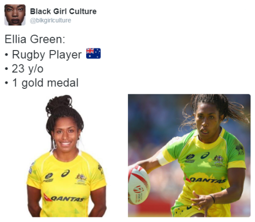 thetrippytrip:Black Female Athletes repping team #BlackGirlMagic at the Rio Olympics