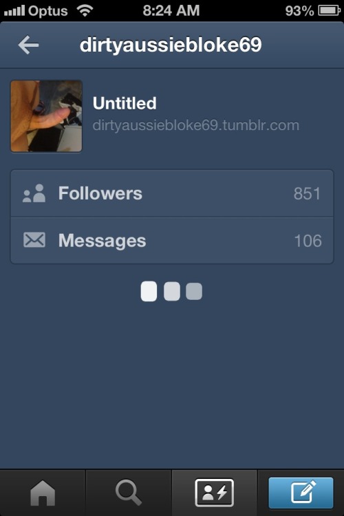 Anybody else’s tumblr playing up on iPhone