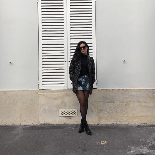 5hontour: Coat @asos skirt @oneteaspoon Sunglasses @ditaeyewear by laurenjauregui  more posts l