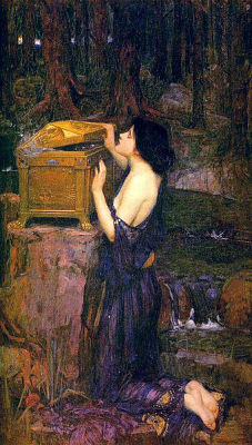 narabean:  Pandora by John William Waterhouse 