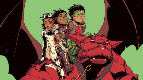 What are you all waiting for? Adventure awaits. Let’s go!Damian, Maya and Suren (+Goliath) in 