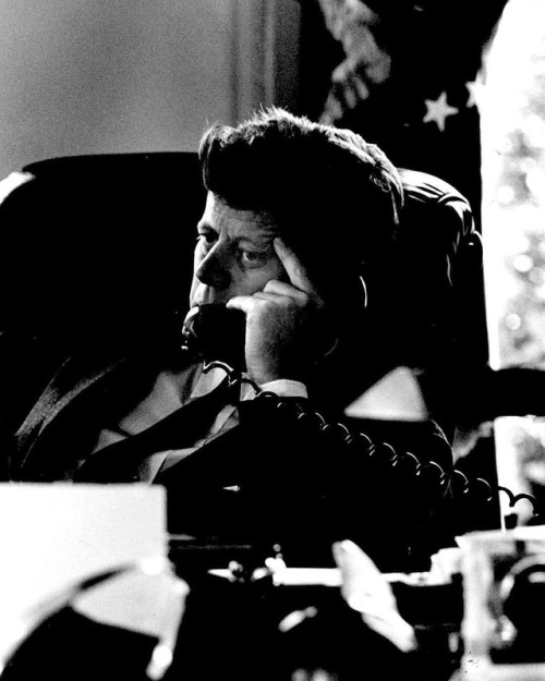 life:
“Episode 2 of the Ken Burns and Lynn Novick series ‘The Vietnam War’ featured this image of President John F. Kennedy on the phone at the White House during the time of the steel crisis in 1962. The image was published in the April 27, 1962...