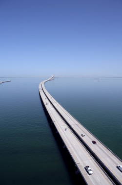 ipstudios:  Sunshine Skyway Bridge, Tampa