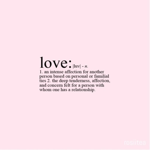 rosiitea:Love ❤️