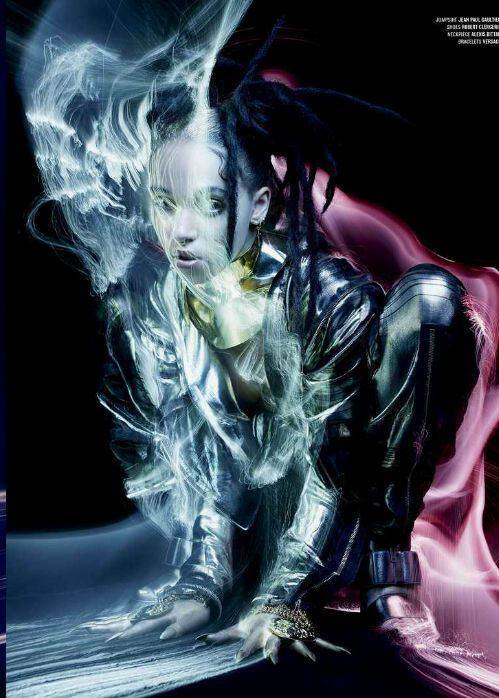 voulx:  FKA twigs in the photoshoot ”Twigs in Bloom” by Sølve Sundsbø for V Magazine 