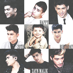 swoggy-blog:  Happy 20th birthday Zayn Malik!