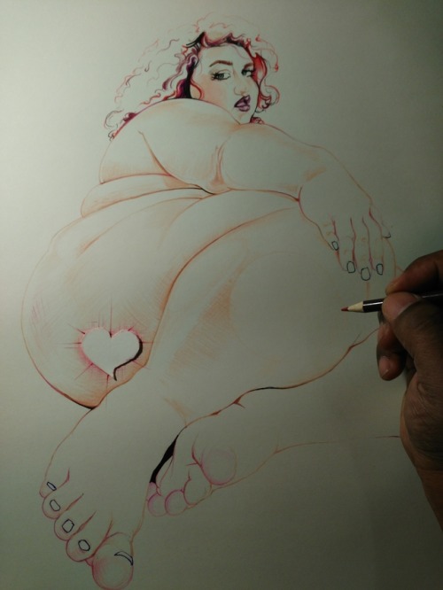 curvychubbybabes: artmindbodysoul:A compilation of my last few drawings in the sketch mode. I try to