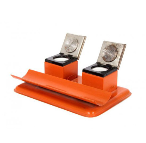 Marianne, Brandt, bauhaus desk set Schreibzeug, 1930s. Made by Ruppelwerke, Germany. 