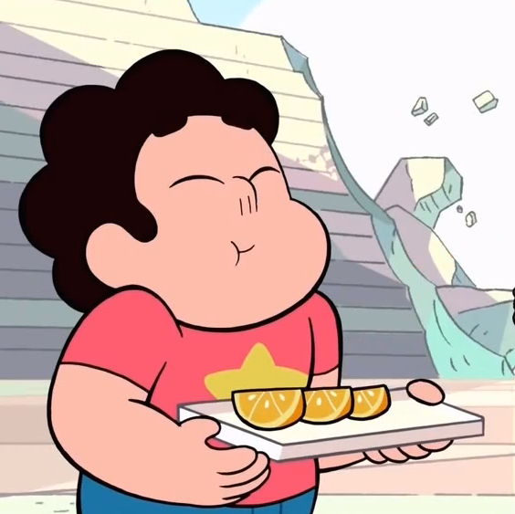 heichousdustallergy:  Steven is too precious and i have screencaps to prove it