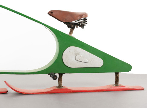 Georg Gfäller, Skibob Gfäller Egg, 1946/47. Kiefersfelden, Germany. Via Quittenbaum