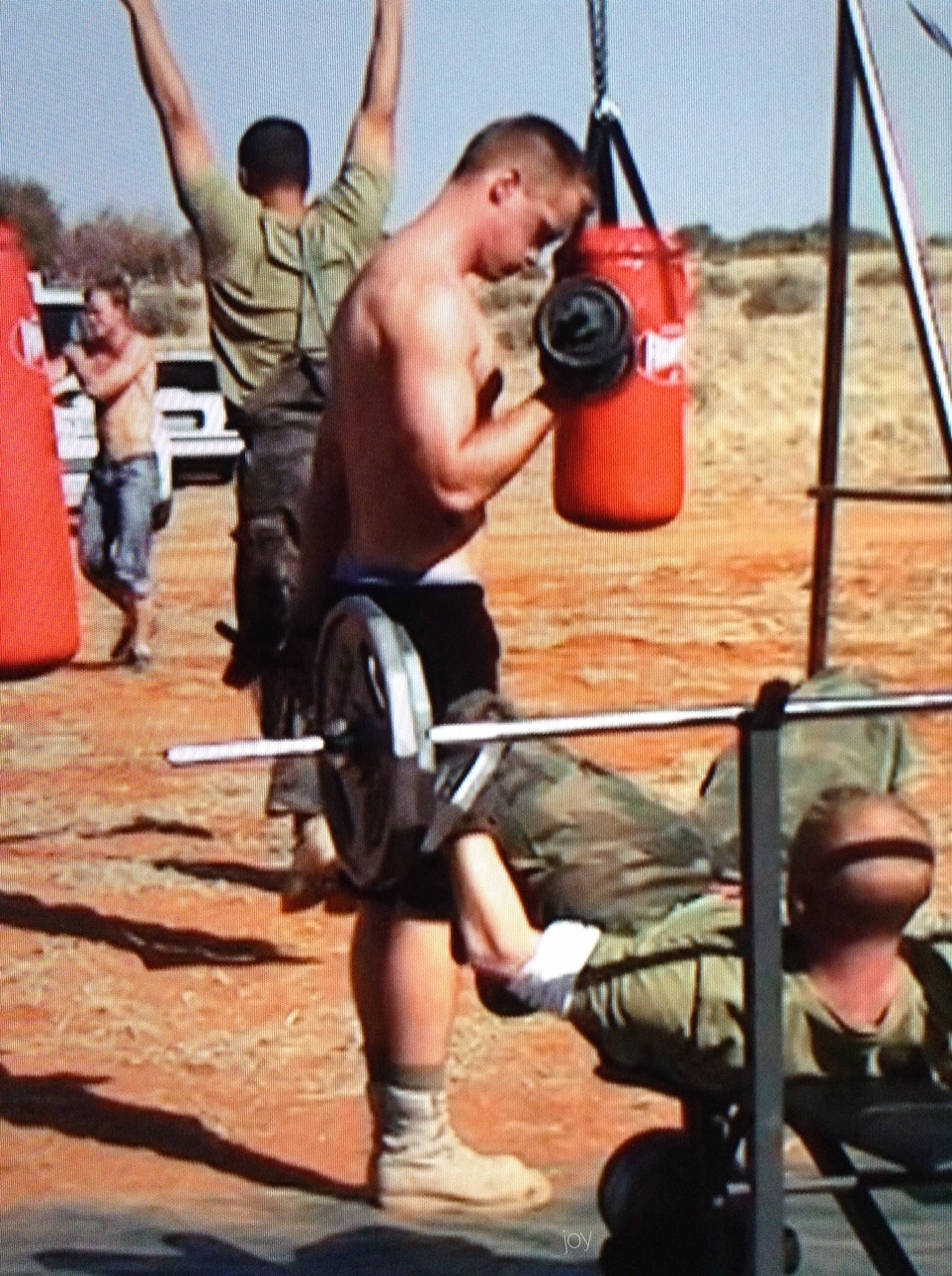 skarsjoy:  Alexander Skarsgård working out before shooting began for Generation