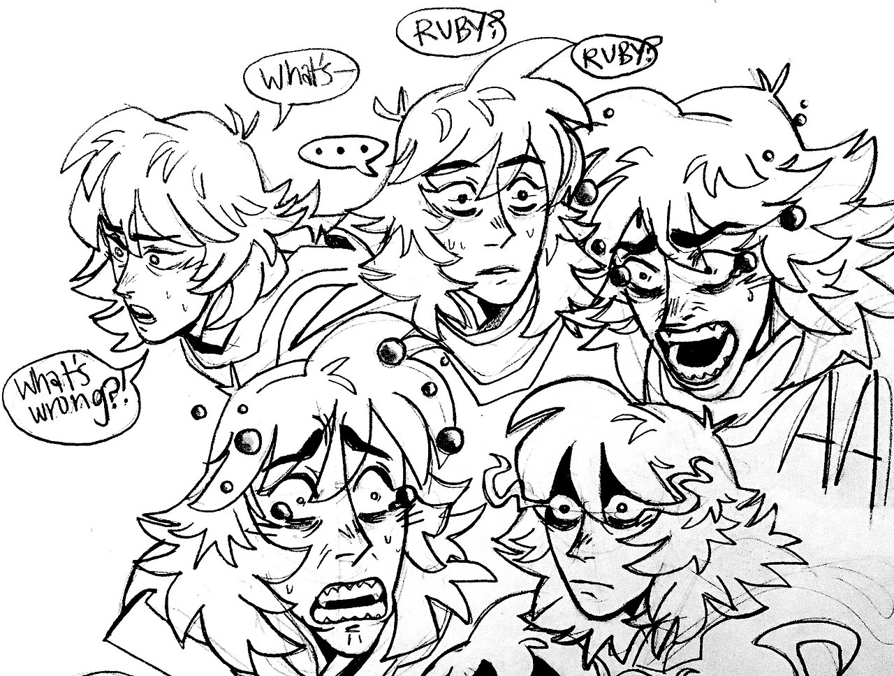 gloomy-eyes:expressions ft. ruby