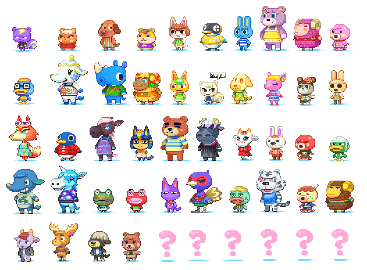 Featured image of post Animal Crossing Pixel Art Villagers / #animal crossing community #animal crossing villager #animal crosing new horizons #animal crossing #acnh #acnh clothes #otgw #over the #animal crossing #animal crossing villager #pet portrait #commission #lara jean doodles #art #artist #artists on tumblr #larajeandoodles #painting.