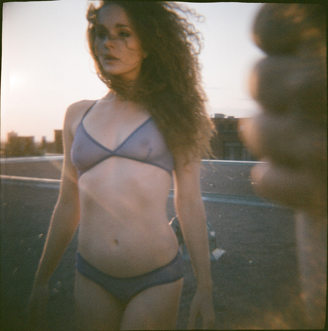 davidstrangephotography:  Found an old roll of film shot with the Diana and Cat Hedlund.