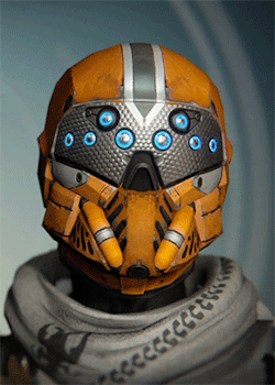 chyronsmaiden:  Argus Deimatic  &ldquo;Patterned by a grizzled Hunter and a Praxic Warlock, this remarkable armor records everything for later analysis.&rdquo;  