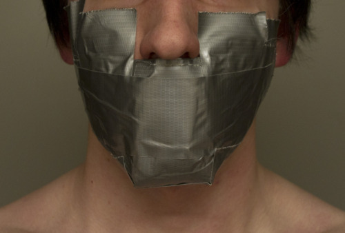 How to make an awesome tapegag/tapemask.