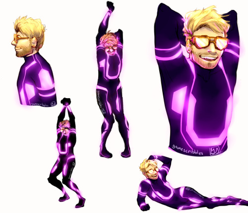Hey so I realized I really love Gavin’s tron suit|DO NOT REPOST|(please reblog, and leave some