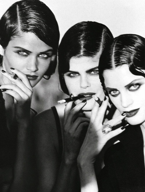 aesxe - Helena Christensen, Petra Lindblad and Kristen McMenamy...