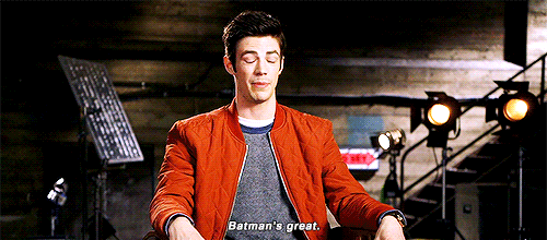 dailydcgifs:  Batman vs. Superman, who would win?  He said it 