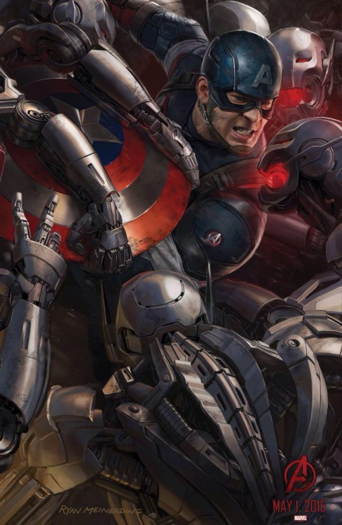 BOHATEROWIE I ŁOTRZY “AVENGERS: AGE OF ULTRON” NA NOWYCH PLAKATACH/SZKICACH KONCEPCYJNYC