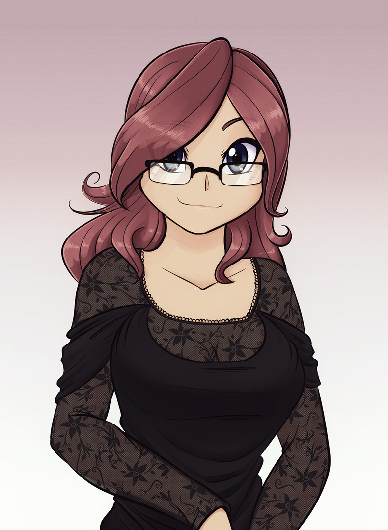 scorpdk:  Commission Artwork. Liking how this turned out.  And yes, the dress pattern
