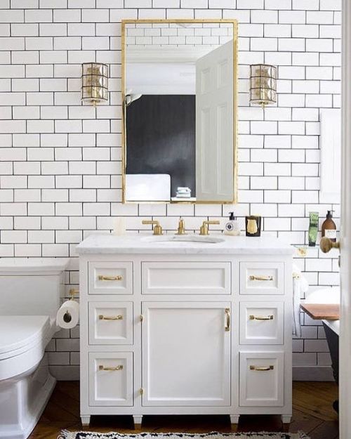 SO excited to share the inspiration for our master bathroom renovation (which starts on Monday ) on 