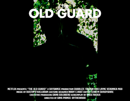 federicocesaris: Just because we keep living, it doesn’t mean we stop hurting.THE OLD GUARD (2