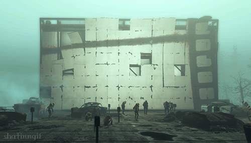 thecourier6:shatinn:Fallout 4 - Far Harbor -  Locations 1/? - Twin Cinema Good gif usage.