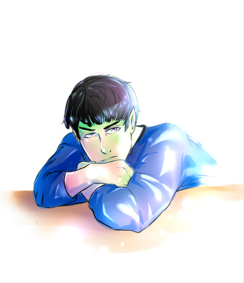 kaelia-san: More Spock doodlesI’ve been crazy inactive- whoops