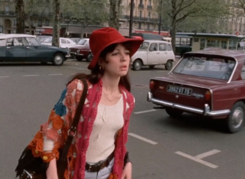 Juliet Berto in Out 1 (1971)Direction: Jacques Rivette and Suzanne SchiffmanCostumes: Not credited