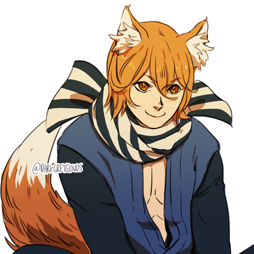 darkgreyclouds:  fox boydo not edit/repost/reprint.