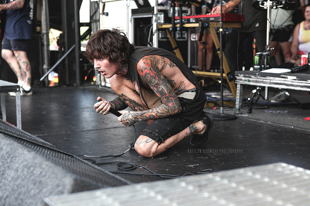 grinned:  Bring Me The Horizon by Kaitlyn Hodnicki on Flickr. 