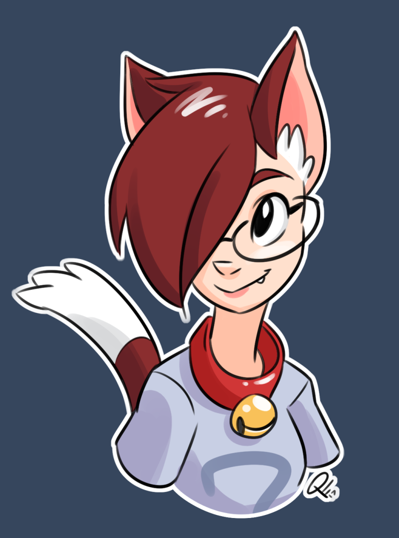 inkstash: quantumsmut:  Did some reworking of my artist avatar: the quantum kitty.