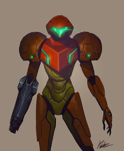 samusaranspacewarrior:  Samus Fan Art by