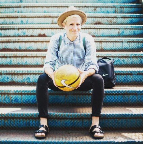 tobinssocks:  Pinoe off the field 