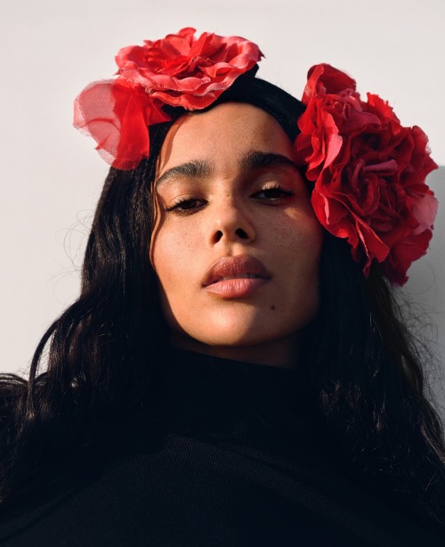 fashionfavdotcom:Zoe Kravitz by Zoey Grossman for Elle Magazine March 2022