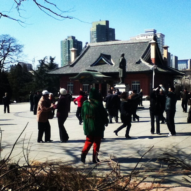 Dancing in Zhongshan Park, Dalian, People&rsquo;s Republic of China #china #dalian