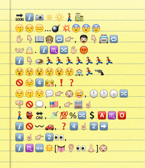 Emoji Major No. 2: Jay Z’s “Picasso Baby” (via fastcompany) Jay Z changed the game this summer by releasing Magna Carta Holy Grail via a free app only available to the Samsung set. The company had pre-purchased so many copies that the album went