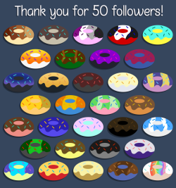 asksmallestia:Thank you for 50 followers! I’m very happy to have reached this milestone and thank you all for giving her royal smallness so much love. First row: @askpenpointandfriends, @hartenas-themod, @ask-acepony, @askcherryokapi, @cloudandnimbus