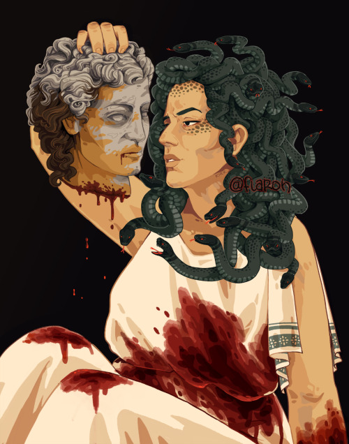 flaroh:MEDVSA VICTORIA Always loved the idea of this mythological role reversal - Medusa deserv