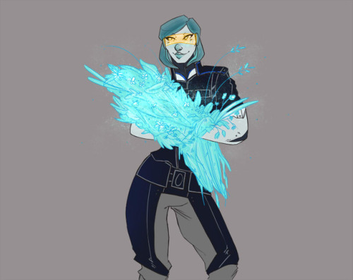 200fishes:Let the ship robot have her holographic flowers. 