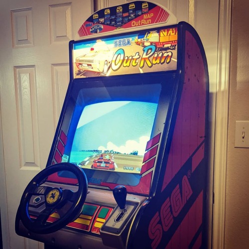 All by its lonesome is my OutRun mini. Really loved OutRun and similar racers when I was a kid (Top 