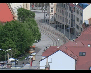 Porn sizvideos:  Pallet on tramway rails - Video photos